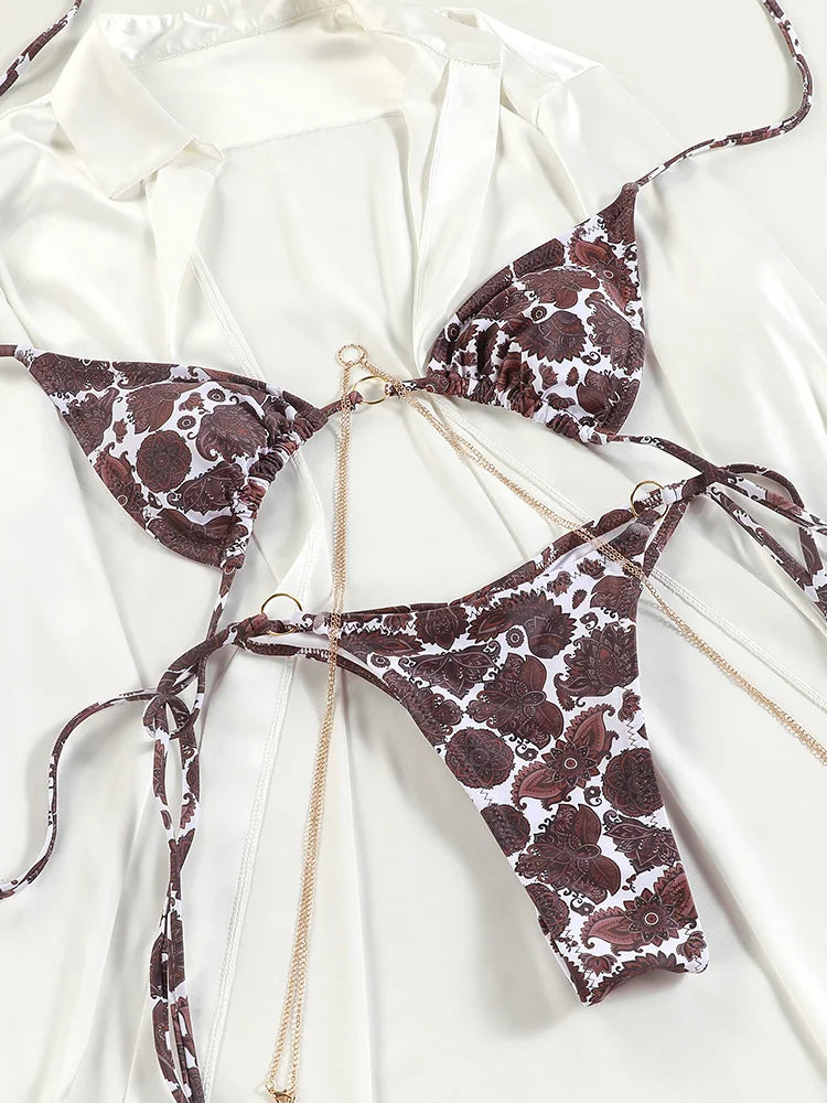 Sexy Micro Thong Bikini Set - ZRTAK Women's Swimwear